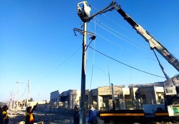 بازسازی ۲۲۹ نقطه آسیب‌دیده برق در استان تهران