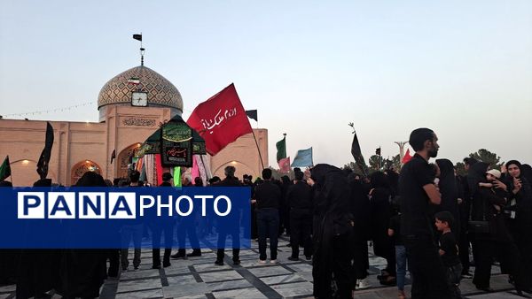 حضور گسترده هیئات مذهبی در بارگاه منور امام زاده محمد عابد 