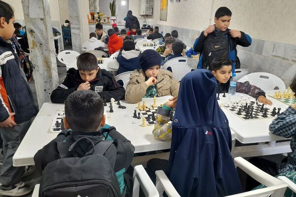 مسابقات منطقه ای شطرنج در مقطع ابتدایی در شهرستان قدس