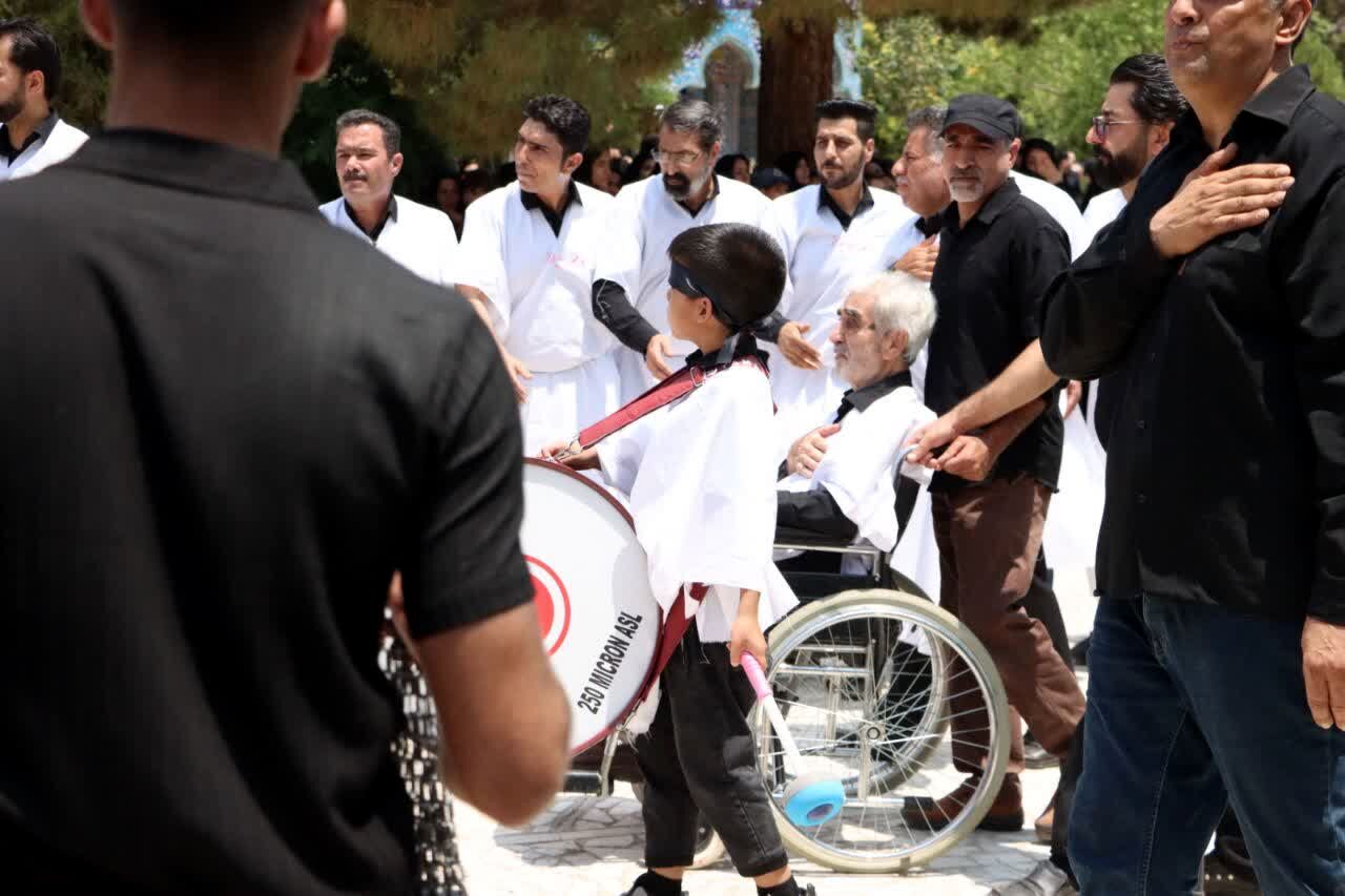 مراسم عاشورای حسینی در شهرستان کوهبنان
