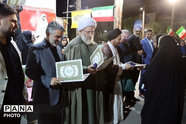 جشن الفبا و ایستادگی در تجمعات شبانه مردمی قلعه نو