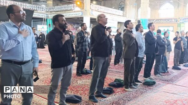 آیین باشکوه جاماندگان بدرقه رهبر شهید در نورآباد