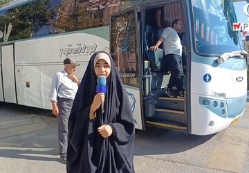 اعزام کاروان عشاق الحسین شهر کلاته رودبار به کربلا