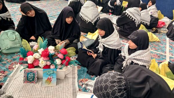 برگزاری اجتماع بزرگ حلقه صالحین در مصلی کرج 