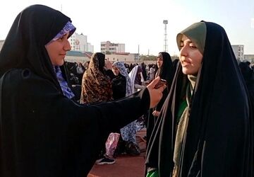  نماز عید سعید فطر در برازجان