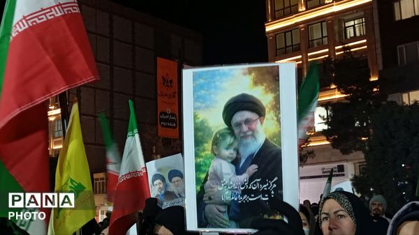  یازدهمین شب مراسم شهادت آیت الله سید علی خامنه‌ای در بلوار فضل 