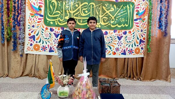 قدردانی از خیر مدرسه ساز در روز میلاد حضرت علی(ع)