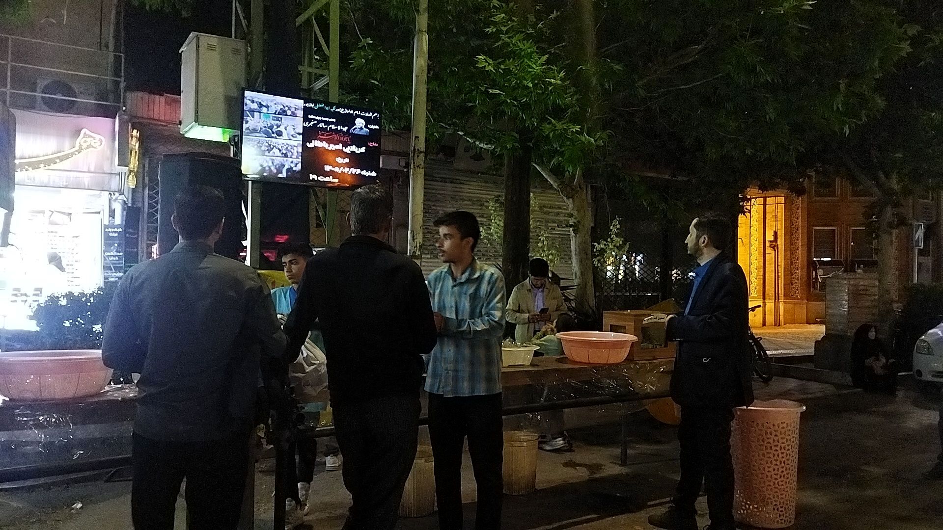 گذری بر موکب هفتاد و پنجمین شب از اجتماعات مردمی نیشابور 