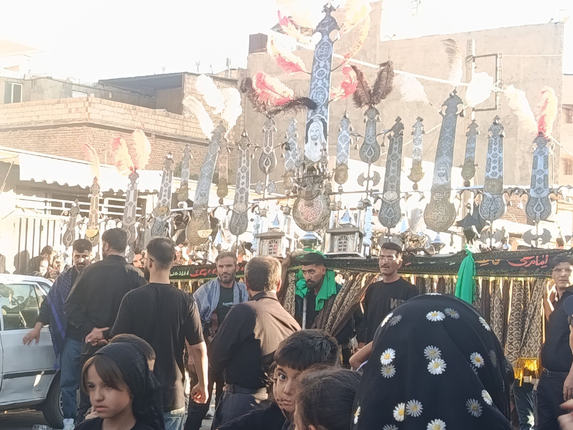 تجلی عزای حسینی در محله خضر