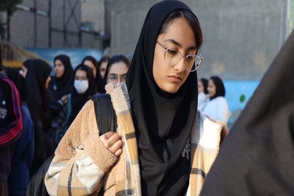 صبحگاه مدرسه شیخ مفید پاکدشت