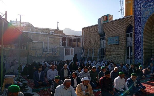 نماز عید سعید قربان در مسجد جامع شهر بار نیشابور
