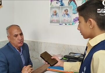 جشن آغاز سال تحصیلی در دبستان شهید پسندیده فدافن