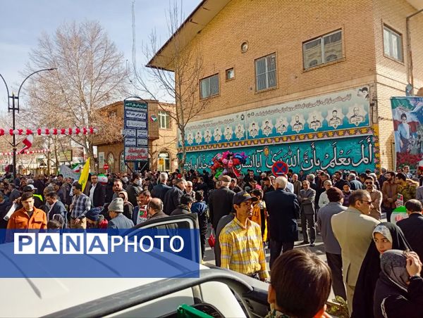  راهپیمایی بیست و دو بهمن در کاشمر
