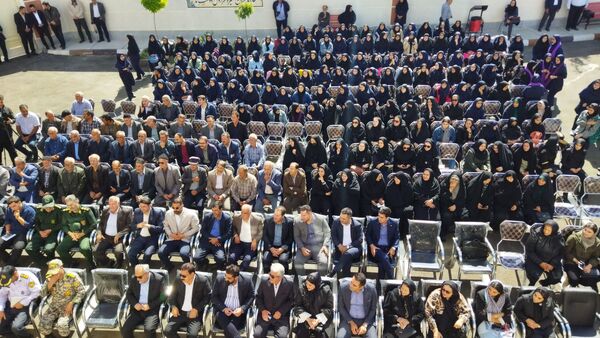 افتتاح مدرسه ۶ کلاسه «بانو مهین شادمان»