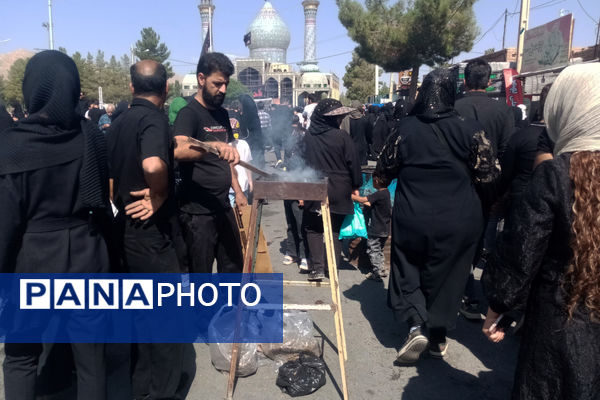 پیاده‌روی اربعین حسینی در شهرستان آباده 
