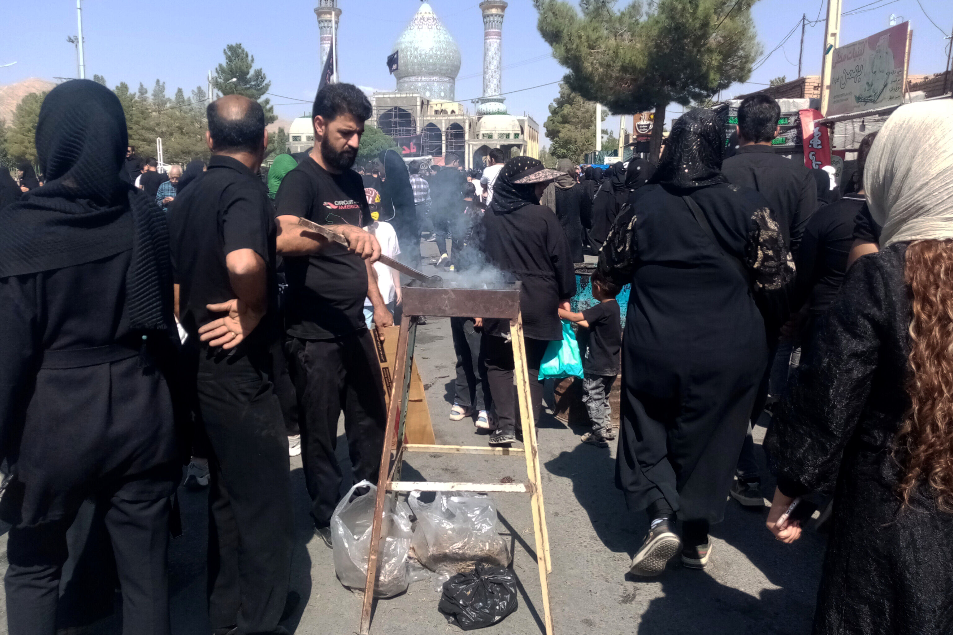 پیاده‌روی اربعین حسینی در شهرستان آباده 