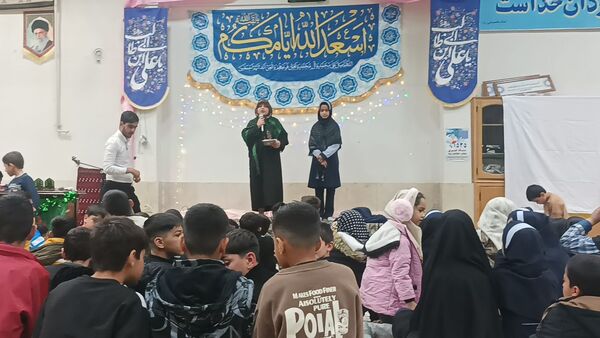 مراسم ولادت امام علی (ع)و سالگرد شهادت حاج قاسم سلیمانی در مسجد چهارده معصوم الغدیر