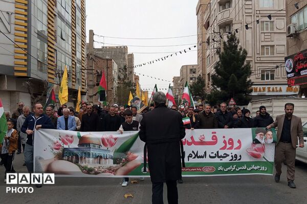 میعادگاه نماز جمعه روز قدس مردم نصیرشهر