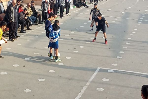  فینال المپیاد ورزشی درون مدرسه‌ای در دبیرستان بشارت بهارستان‌دو 