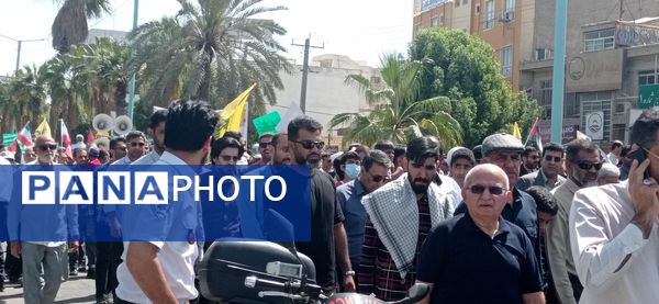 حضور پرشور مردم بندرعباس در راهپیمایی روز جهانی قدس