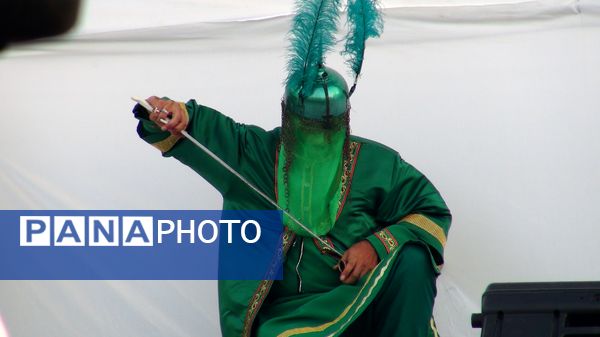 مراسم زیارت عاشورا و تعزیه خوانی سرور و سالار شهیدان در نیشابور