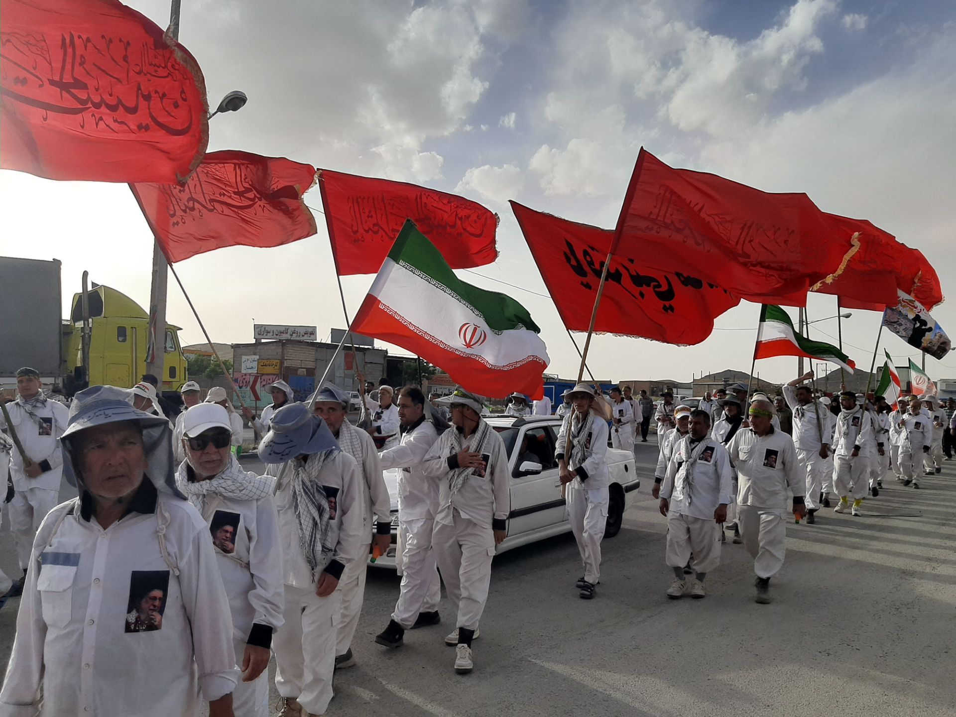 حرکت کاروان انصارالحسین هر ساله در ایام ماه ذی الحجه آغاز می شود