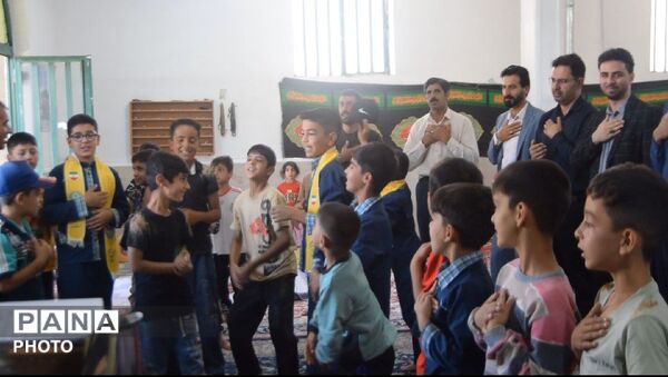منطقه بیرانوند غرق در سوگ؛ مراسم باشکوه وداع با رهبر شهید