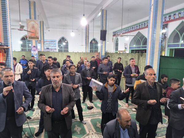 برگزاری احیا شب نوزدهم ماه مبارک رمضان در شهر حسن آباد جرقویه