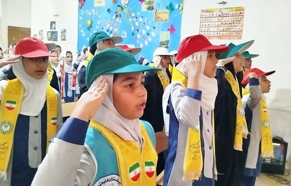 جشنی به‌مناسبت سالروز تاسیس سازمان دانش‌آموزی در لردگان