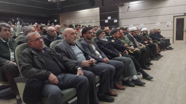 حضور پرشور مردم و مسئولان نورآباد در مراسم سالگرد شهادت سپهبد سلیمانی