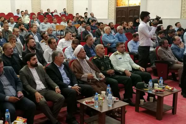 آیین تکریم و معارفه رئیس شعبه اول دادگاه عمومی و رئیس حوزه قضایی شهرستان بیضا 