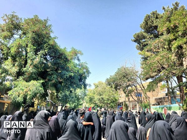 پیاده روی جاماندگان اربعین در باخرز