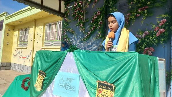 جشن میلاد امام مهدی عج در آموزشگاه فرهنگ شهرستان خلیل آباد