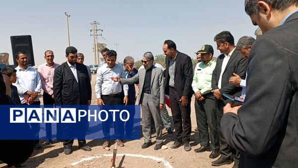 آیین افتتاحیه و کلنگ‌زنی پروژه‌های عمرانی در شهرستان خلیل آباد