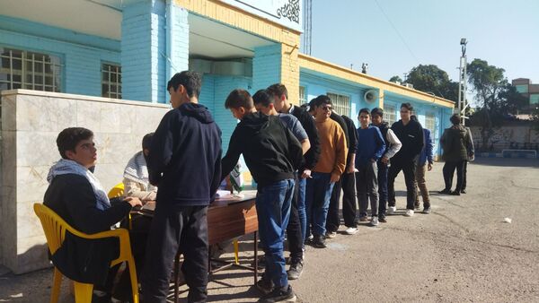 انتخابات شورای دانش آموزی در دبیرستان شاهد ابوذر غفاری نیشابور 
