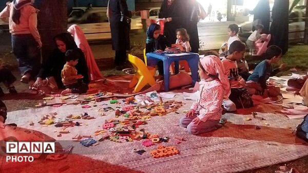 غرفه کودک در پنجاه و هفتمین شب از اجتماعات 
