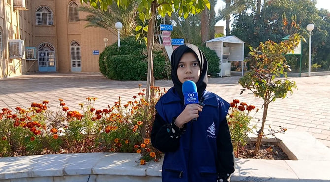 بازگشت دانش آموزان دختر یزدی از سفر معنوی سرزمین وحی 