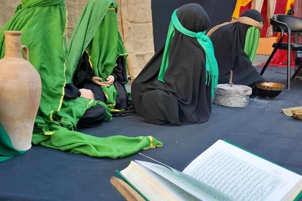 درخشش نمایش شهادت حضرت فاطمه(س) در مدرسه عباسقلی رهگذر