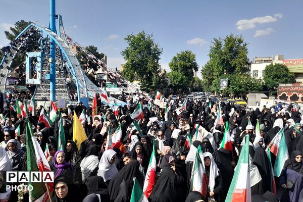 اجتماع سراسری «اقتدار ایران سرافراز» جان فدایان امام رضایی شهرستان ورامین