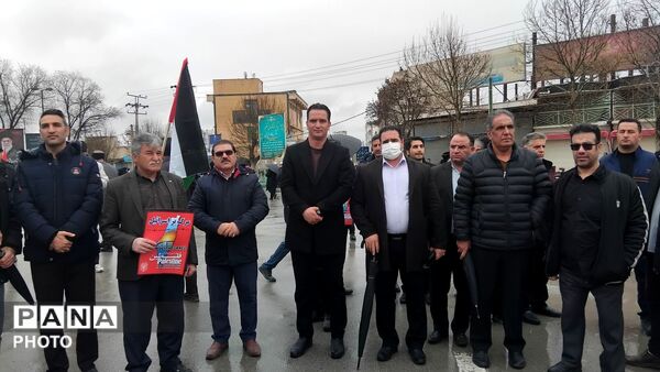 حضور پرشور مردم نورآباد دلفان در راهپیمایی روز جهانی قدس