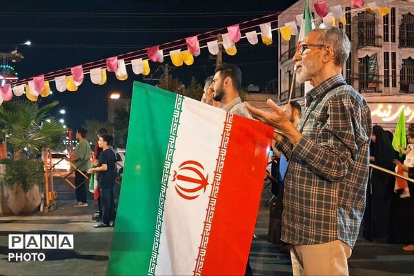 باید برخاست برای وطن؛ خروش مردم رباط‌کریم در حمایت از ایران