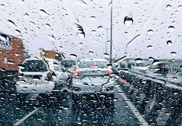 بارش باران در ۵ استان کشور