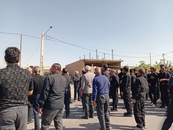 پیاده روی جاماندگان اربعین از روستای نقاب تا امامزاده سید حسن روستای میر آباد