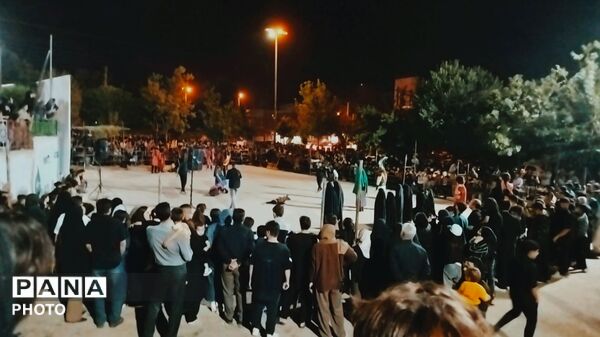 کوچه‌پس‌کوچه‌های کوهدشت در سوگ حضرت قاسم بن حسن (ع)