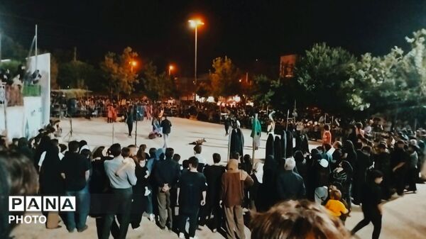 کوچه‌پس‌کوچه‌های کوهدشت در سوگ حضرت قاسم بن حسن (ع)