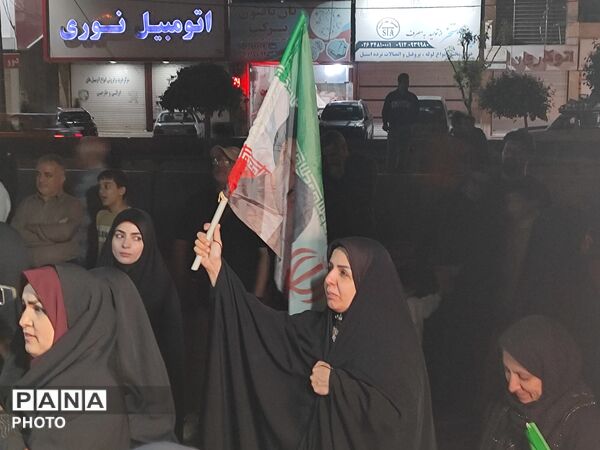 تجدید عهد و پیمان دوباره مردم کرج با رهبر انقلاب 