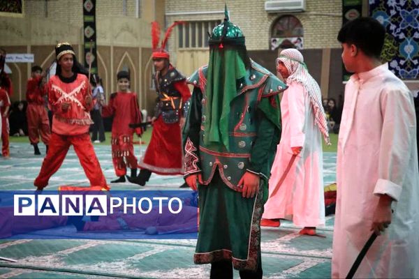 آیین تعزیه‌خوانی واقعه عاشورا در شهر اهرم تنگستان