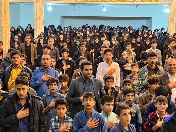 مراسم پنجمین سالگرد حاج قاسم در خمینی شهر بشاگرد