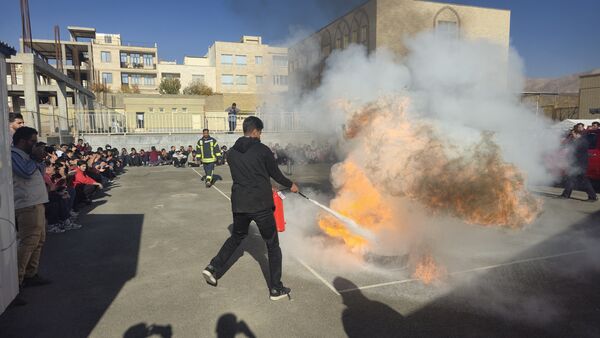 بیست‌وهفتمین مانور زلزله و ایمنی در مدارس شهرستان محلات 
