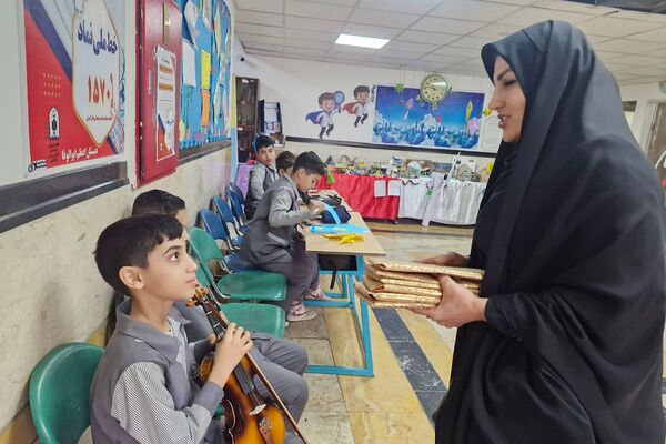 کارگاه تولید محتوا و برپایی نمایشگاه پژوهش در دبستان بانو ابوالوفا ناحیه دو شهرری 